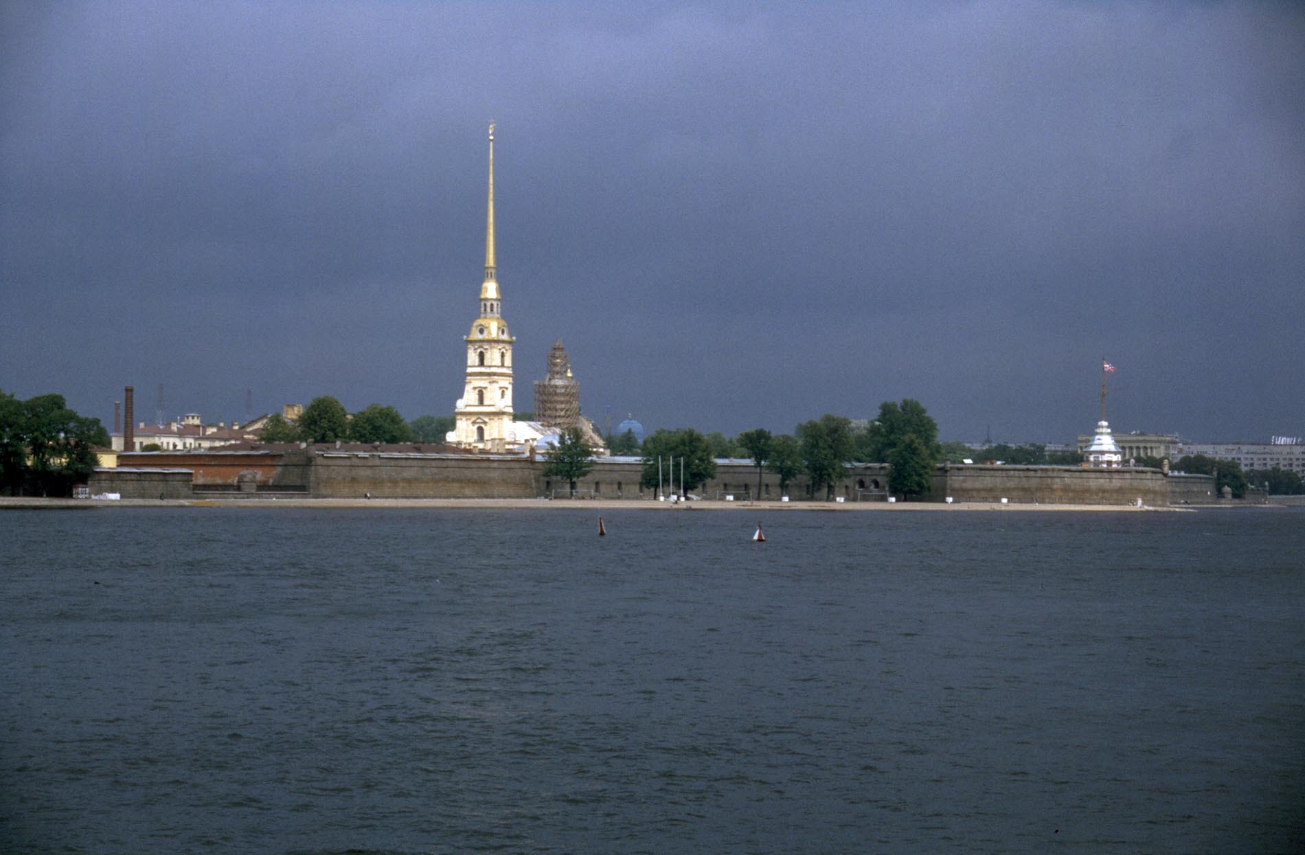Peter und Paul Festung auf der Haseninsel.